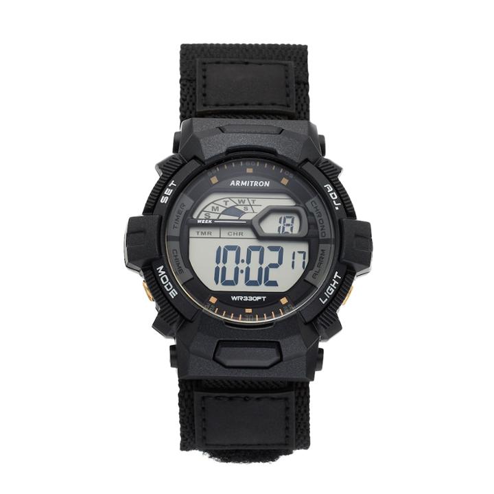Armitron Men's Digital Chronograph Sport Watch, Size: Large, Black