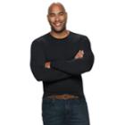 Men's Sonoma Goods For Life&trade; Supersoft Modern-fit Crewneck Tee, Size: Xl Tall, Black