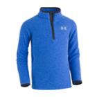Boys 4-7 Under Armour 1/4-zip Fleece Lightweight Pullover, Size: 7, Light Blue