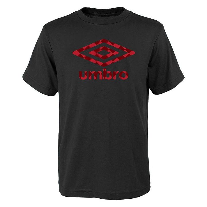 Boys 8-20 Umbro Logo Tee, Boy's, Size: S(8), Black