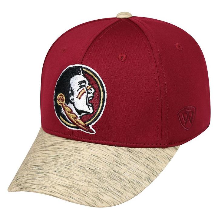 Adult Top Of The World Florida State Seminoles Lightspeed One-fit Cap, Men's, Dark Red
