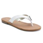 Apt. 9&reg; Luckily Women's Sandals, Size: 7, White