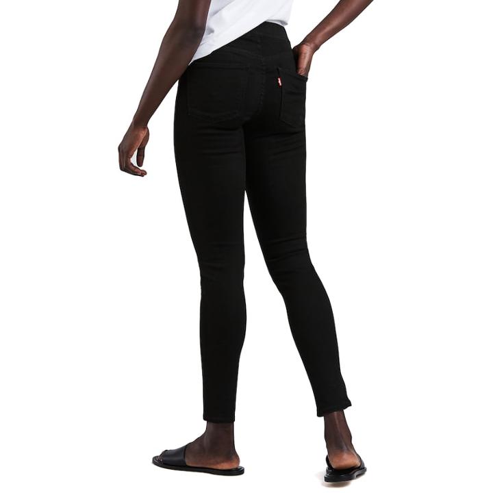 Women's Levi's Pull-on Skinny Jeans, Size: 29(us 8)m, Black