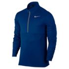 Men's Nike Running Core Dri-fit Half-zip Performance Pullover, Size: Small, Brt Blue
