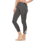 Women's Gaiam Om Crisscross Yoga Capri Leggings, Size: Large, White Oth