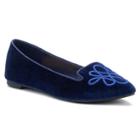 Lc Lauren Conrad Calla Women's Pointed Loafers, Size: Medium (8), Blue