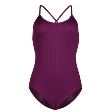 Juniors' Lemon & Bloom Ribbed Low Back Bodysuit, Teens, Size: Small, Dark Red