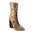 Olivia Miller Maspeth Women's Velvet High Heel Ankle Boots, Size: 5.5, Med Brown
