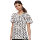 Women's Apt. 9&reg; Flutter Georgette Top, Size: Xl, Light Pink