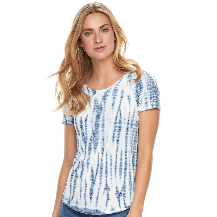 Women's Sonoma Goods For Life&trade; Swing Tee, Size: Xxl, White