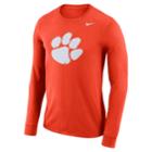 Men's Nike Clemson Tigers Dri-fit Logo Tee, Size: Xl, Orange