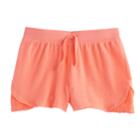 Girls 7-16 So&reg; Crochet Trim Shorts, Size: 7, Brt Orange