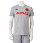 Men's Adidas Equalizer Tee, Size: Small, Med Grey
