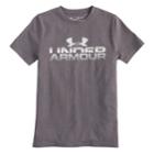 Boys 8-20 Under Armour Horizon Logo Graphic Tee, Size: Large, Grey (charcoal)