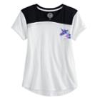 Girls 7-16 & Plus Size So&reg; Flippy Sequin Pocket V-neck Tee, Size: 16 1/2, White