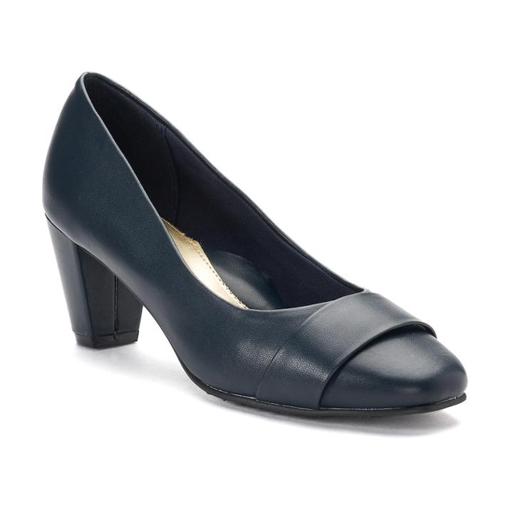 Soft Style By Hush Puppies Mabry Women's Pump Heels, Size: Medium (8), Blue (navy)
