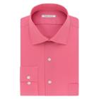 Men's Van Heusen Flex Collar Classic-fit Dress Shirt, Size: 17-34/35, Med Pink