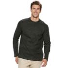 Big & Tall Van Heusen Classic-fit Fleece Sweater, Men's, Size: 3xl Tall, Med Green