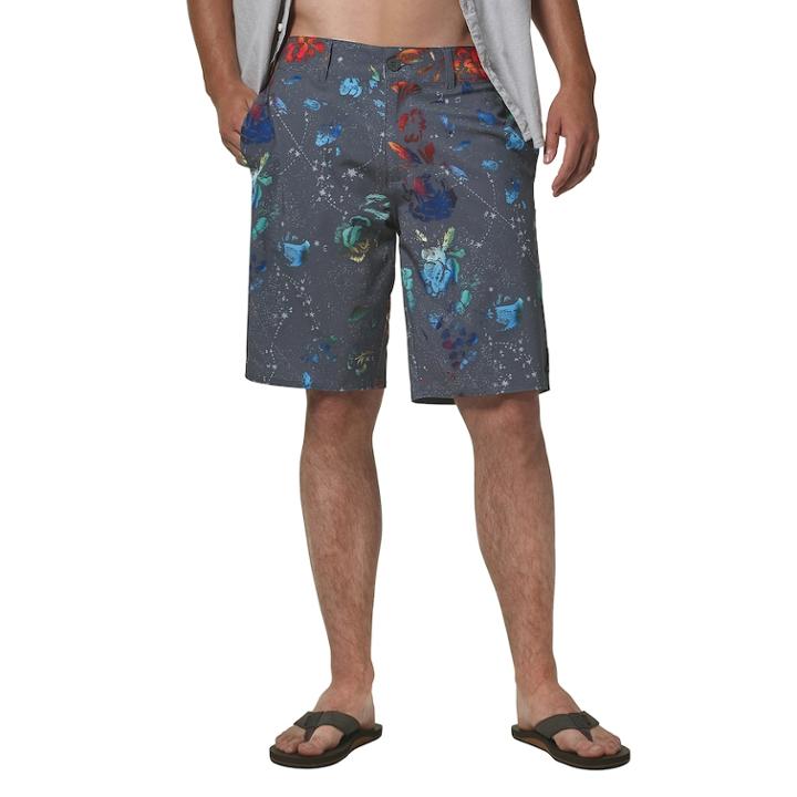 Men's Vans Floral Tye Shorts, Size: 28, Black