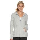 Women's Tek Gear&reg; Dry Tek Long Sleeve Hoodie, Size: Small, Med Grey