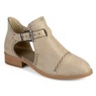 Journee Collection Tinsly Women's Exposed Ankle Boots, Size: 9, Med Beige