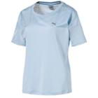 Women's Puma Ace Mesh Color Block Tee, Size: Small, Blue