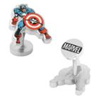 Marvel Captain America Action Cuff Links, Men's, Multicolor