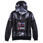 Boys 8-20 Star Wars Darth Vader Zip-front Hoodie, Size: Medium, Black