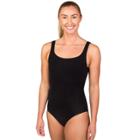 Women's Danskin Low Back Dance Leotard, Size: Xs, Black