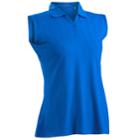 Women's Nancy Lopez Grace Sleeveless Golf Polo, Size: Medium, Brt Blue
