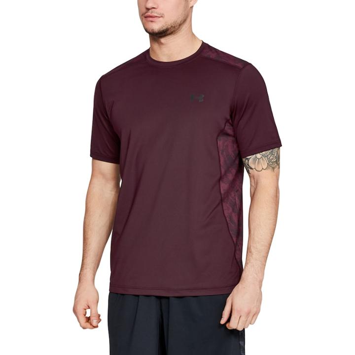 Men's Under Armour Raid Tee, Size: Xl, Dark Red