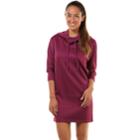 Women's Soybu Eve Hooded Cowl Neck Dress, Size: Xl, Med Purple