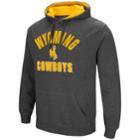 Men's Colosseum Wyoming Cowboys Pullover Hoodie, Size: Xl, Grey Other