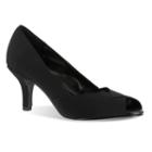Easy Street Ravish Women's Peep-toe Dress Heels, Size: 10 N, Grey (charcoal)