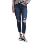 Women's Levi's 721 High-rise Skinny Ankle Jeans, Size: 30(us 10)m, Dark Blue