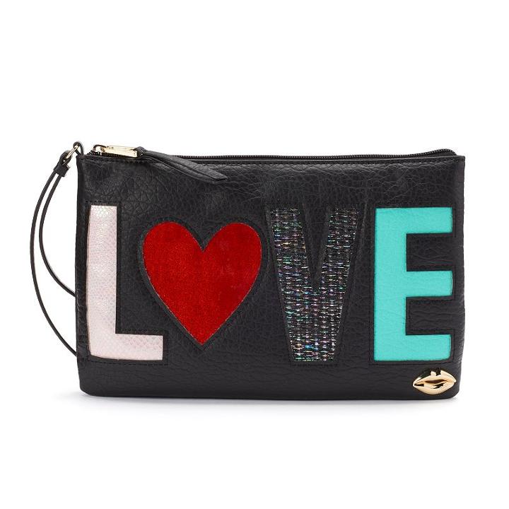 Juicy Couture Love Wristlet, Women's, Grey