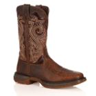 Durango Lady Rebel Women's Steel-toe Cowboy Boots, Size: Medium (7), Brown