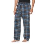 Men's Croft & Barrow&reg; Flannel Lounge Pants, Size: Large, Blue (navy)