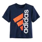 Boys 4-7x Adidas Side Logo Tee, Size: 6, Blue (navy)
