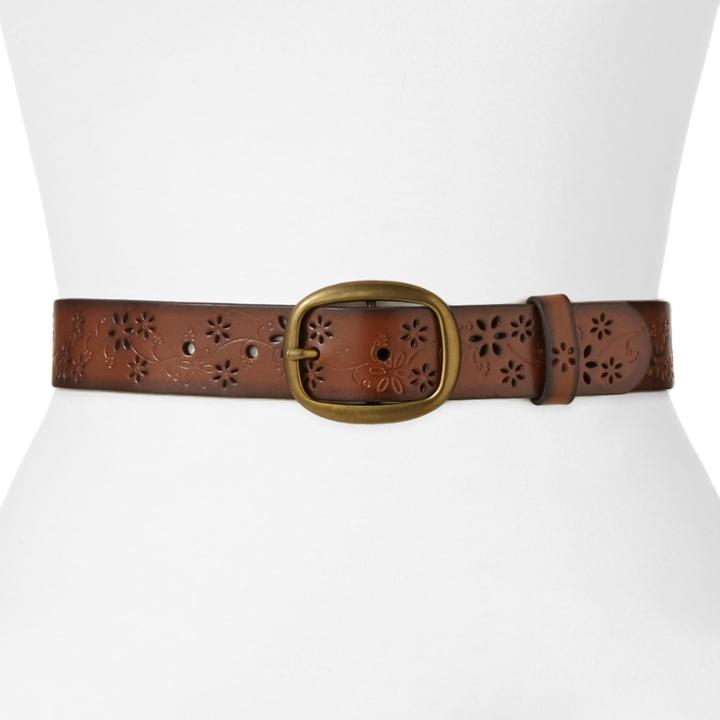 Sonoma Goods For Life™ Embossed Belt, Women's, Size: 2xl, Brown
