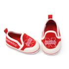 Baby Nebraska Cornhuskers Crib Shoes, Infant Unisex, Size: 0-3 Months, Red