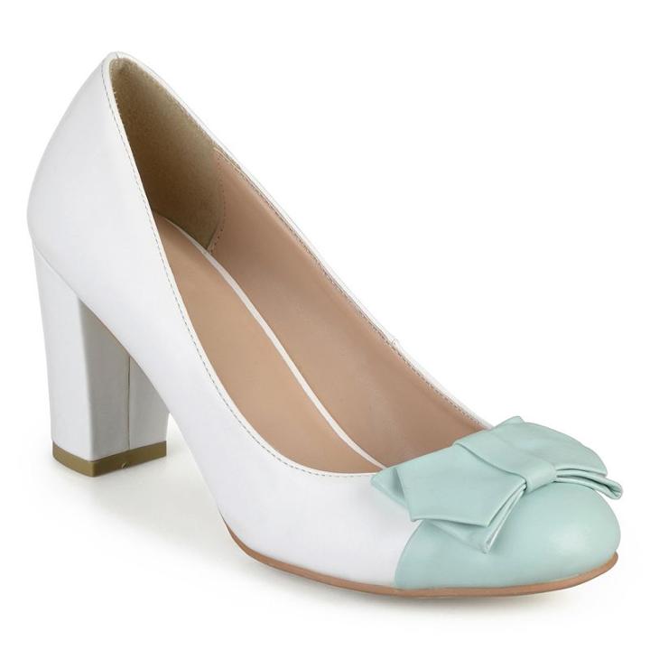 Journee Collection Tash Women's Bow High Heels, Girl's, Size: 10, Lt Green