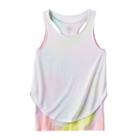 Girls Plus Size So&reg; Racerback Double-layer Tank Top, Girl's, Size: 16 1/2, Brt Pink