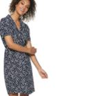 Women's Popsugar Print Shirt Dress, Size: Medium, Dark Blue