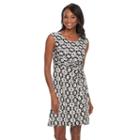 Women's Dana Buchman Twist-front Dress, Size: Medium, Med Beige