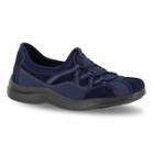 Easy Street Sport Laurel Women's Slip-on Shoes, Size: 9 Wide, Blue (navy)