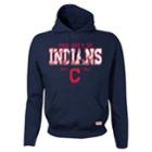 Boys 8-20 Stitches Cleveland Indians Hoodie, Size: Large, Blue (navy)