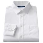 Men's Croft & Barrow&reg; Classic-fit No-iron Dress Shirt, Size: 17.5-34/35, White
