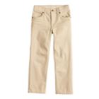 Boys 4-12 Sonoma Goods For Life&trade; Straight Comfy Waist Pants In Regular, Slim & Husky, Size: 6, Lt Beige