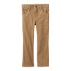 Boys 4-7x Lee Sport Extreme Comfort Stretch Slim Straight-leg Twill Pants, Boy's, Size: 4 Ave Med, Lt Brown